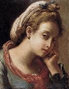 Portrait of a Young Woman Gaetano Gandolfi